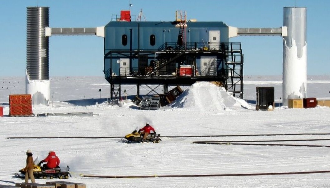 «Teleskop» begravet under isen på Sørpolen