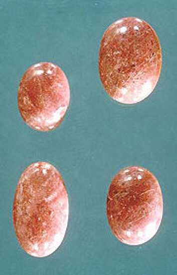 Thulitt er Norges nasjonalmineral. Foto: Per Aas, Naturhistorisk museum/UiO Thulitt er Norges nasjonalmineral. Foto: Per Aas, Naturhistorisk museum/UiO