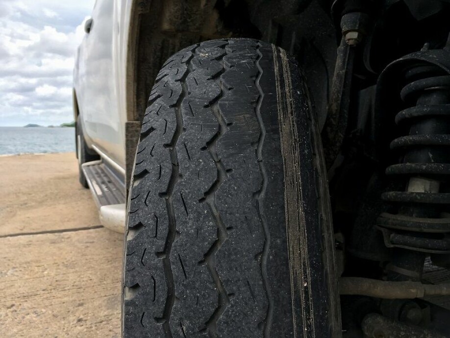 Car tires are among the many sources of microplastics we are exposed to.