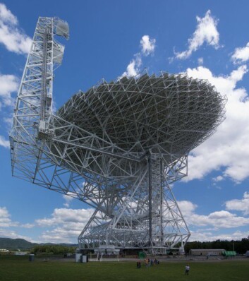 Robert C. Byrd Green Bank Telescope. (Foto: Wikimedia Commons) Robert C. Byrd Green Bank Telescope. (Foto: Wikimedia Commons)
