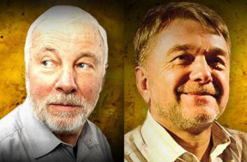 Jens L. Franzen og Jörg Habersetzer frå Senckenberg-museet. Foto: revealingthelink.com Jens L. Franzen og Jörg Habersetzer frå Senckenberg-museet. Foto: revealingthelink.com