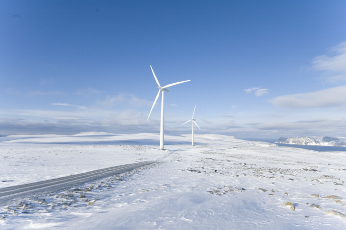 Kjøllefjord vindpark. Foto: Statkraft Kjøllefjord vindpark. Foto: Statkraft