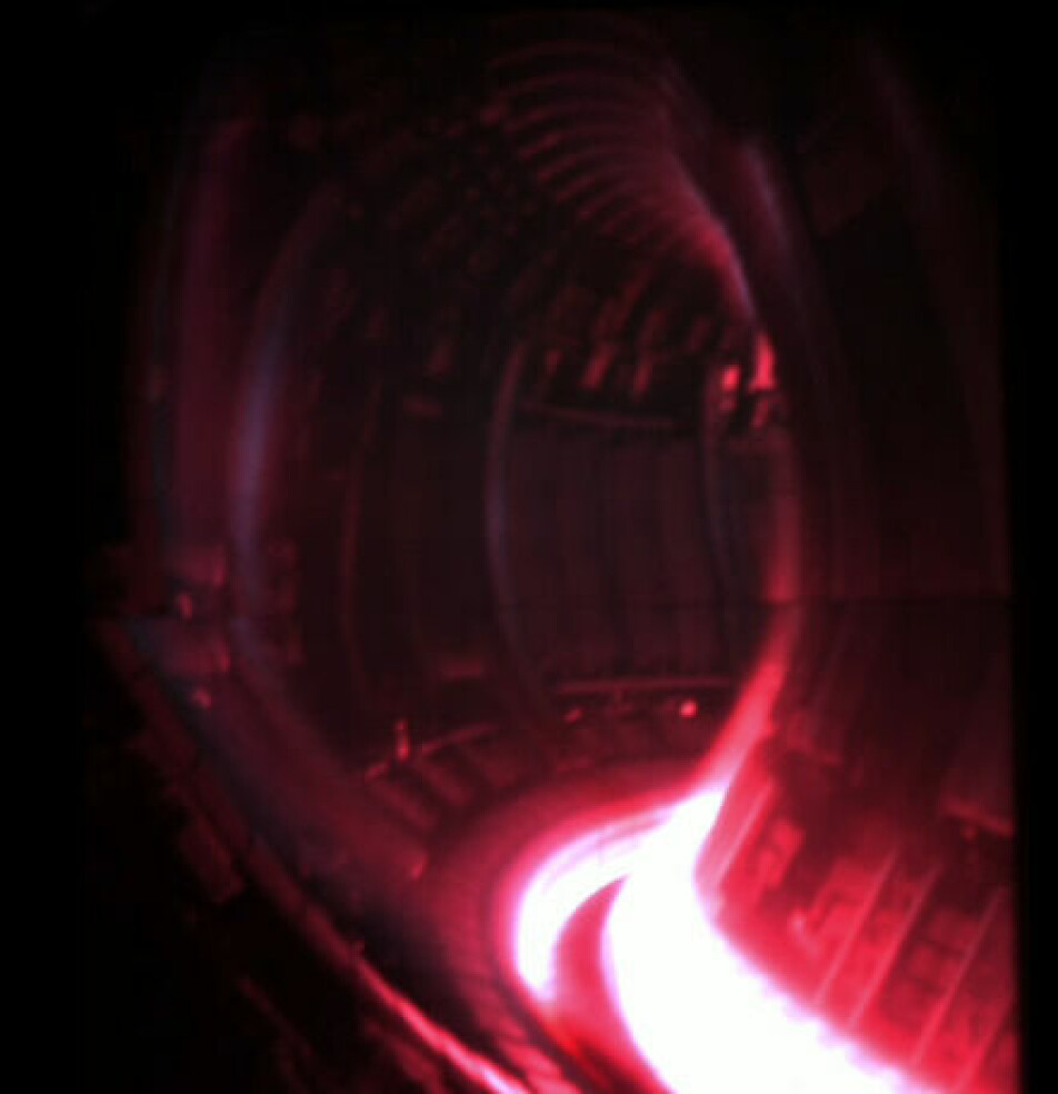 Slik så det ut inni JET-reaktoren da rekorden ble slått.