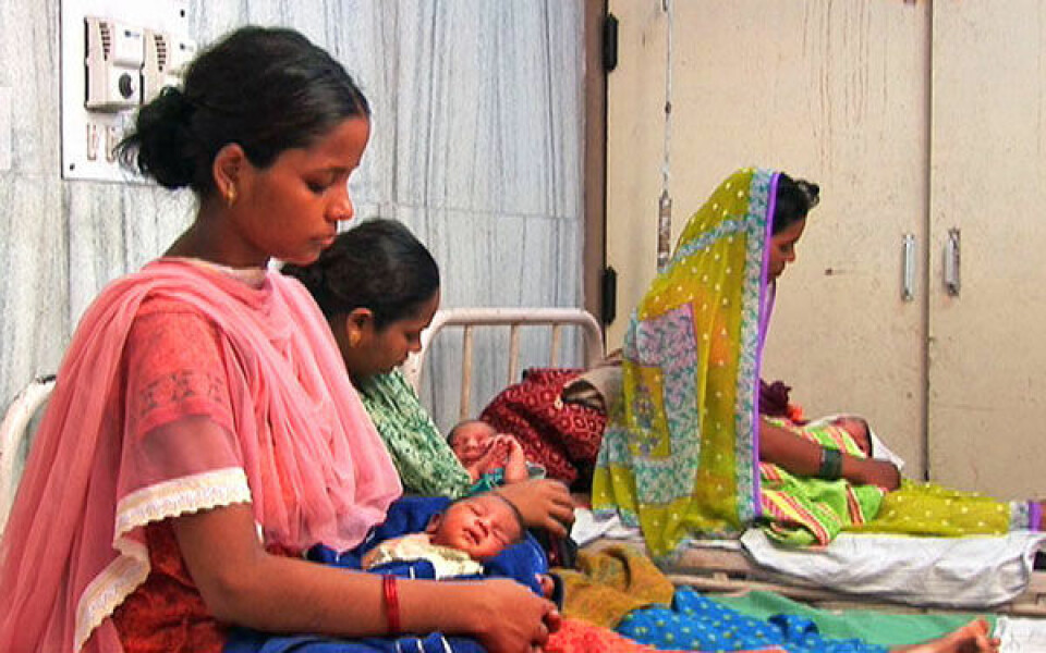 Mange deler av India opplever et økende underskudd av nyfødte jentebarn i forhold til normal kjønnsfordeling. (Foto: Centre for Global Health Reserach - CGHR)