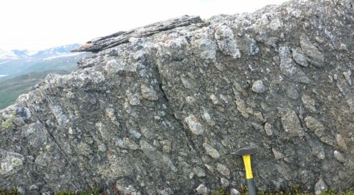 En fjellblokk i Trøndelag ble dannet for 500 millioner år siden i dagens Nord-Amerika