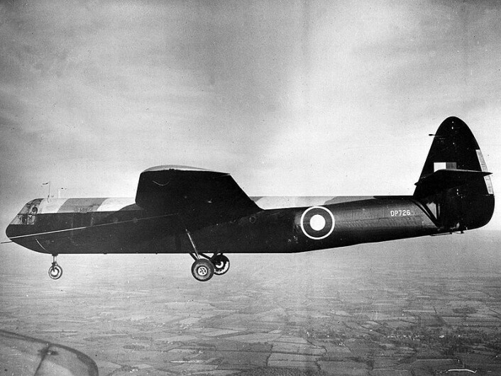 I to Horsa glidefly som dette, skulle soldatene lande nær Rjukan. De kom aldri fram. (Wikimedia Commons) I to Horsa glidefly som dette, skulle soldatene lande nær Rjukan. De kom aldri fram. (Wikimedia Commons)