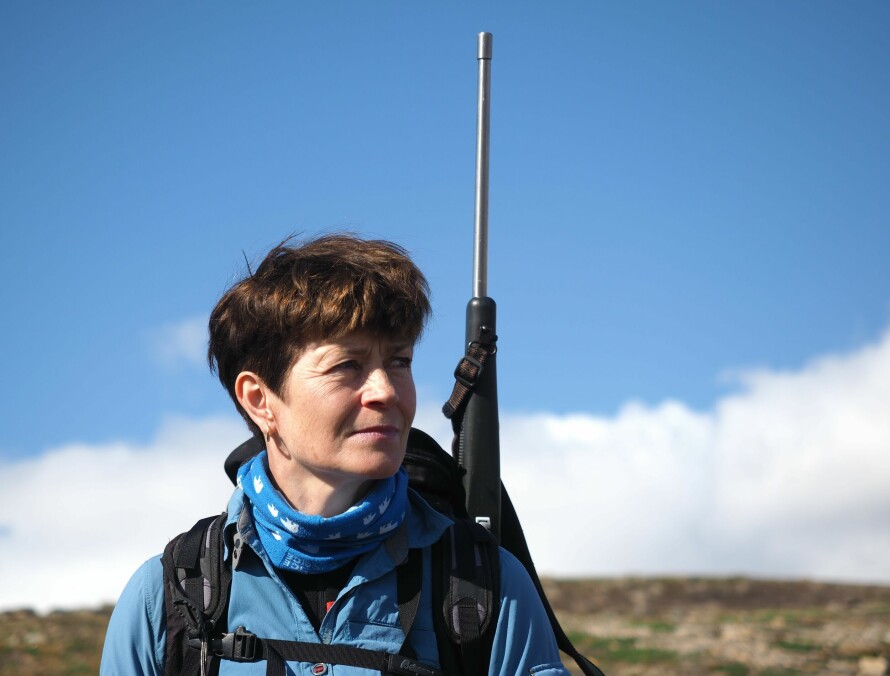 Polarforsker Eva Fuglei ved Norsk Polarinstitutt.