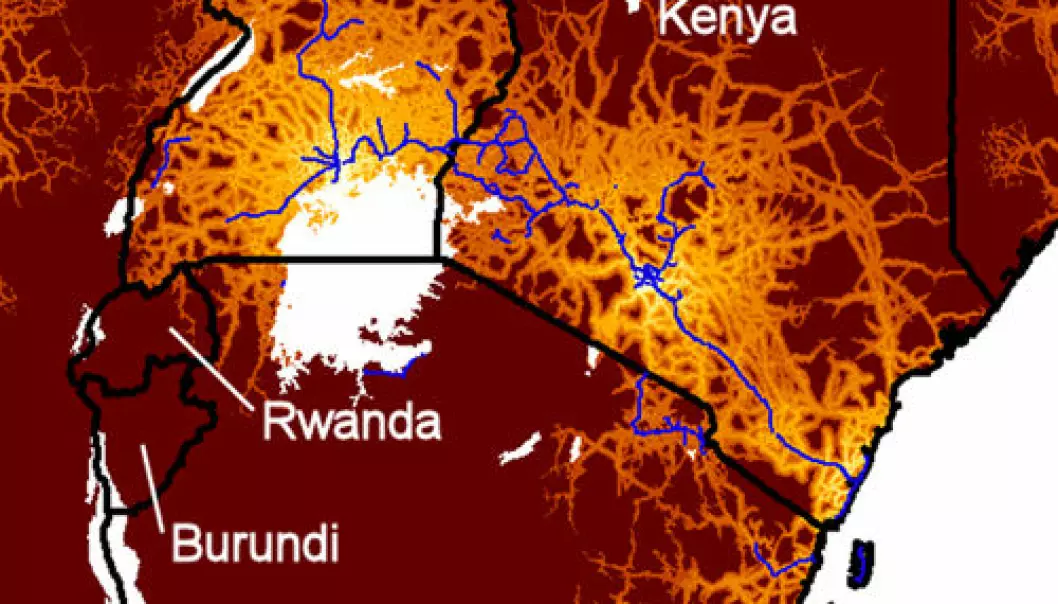 Sporer HIV-viruset gjennom Afrika
