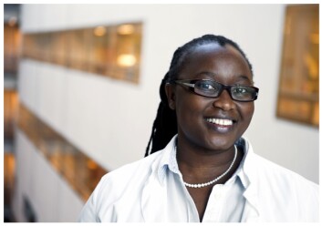 Martha Chekenya Enger ved Universitetet i Bergen. Foto: Helge Skodvin. Martha Chekenya Enger ved Universitetet i Bergen. Foto: Helge Skodvin.