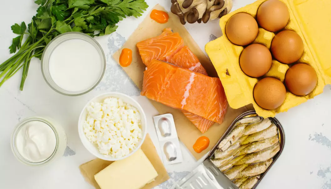 Enda en studie viser nå at folk med D-vitaminmangel er overrepresentert på sykehus med alvorlig covid 19-sykdom. Fet fisk og meieriprodukter er D-vitaminkilder.