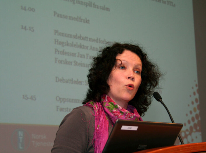 Ann Kristin Alseth. NTL, Høgskolen i Sør-Trøndelag. (Foto: Asle Rønning) Ann Kristin Alseth. NTL, Høgskolen i Sør-Trøndelag. (Foto: Asle Rønning)