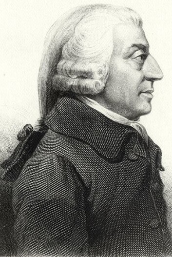 Adam Smith (1723-1790) (Portrett: James Tassie, 1787) Adam Smith (1723-1790) (Portrett: James Tassie, 1787)