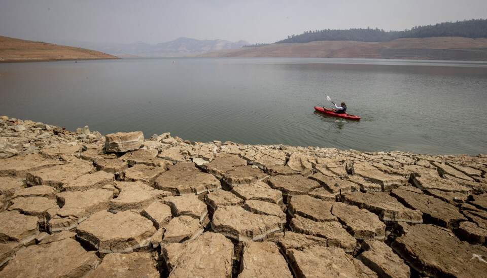 Lake Oroville i California er betydelig redusert etter en tørkeperiode som overgår alt fra middelalderen fram til i dag.