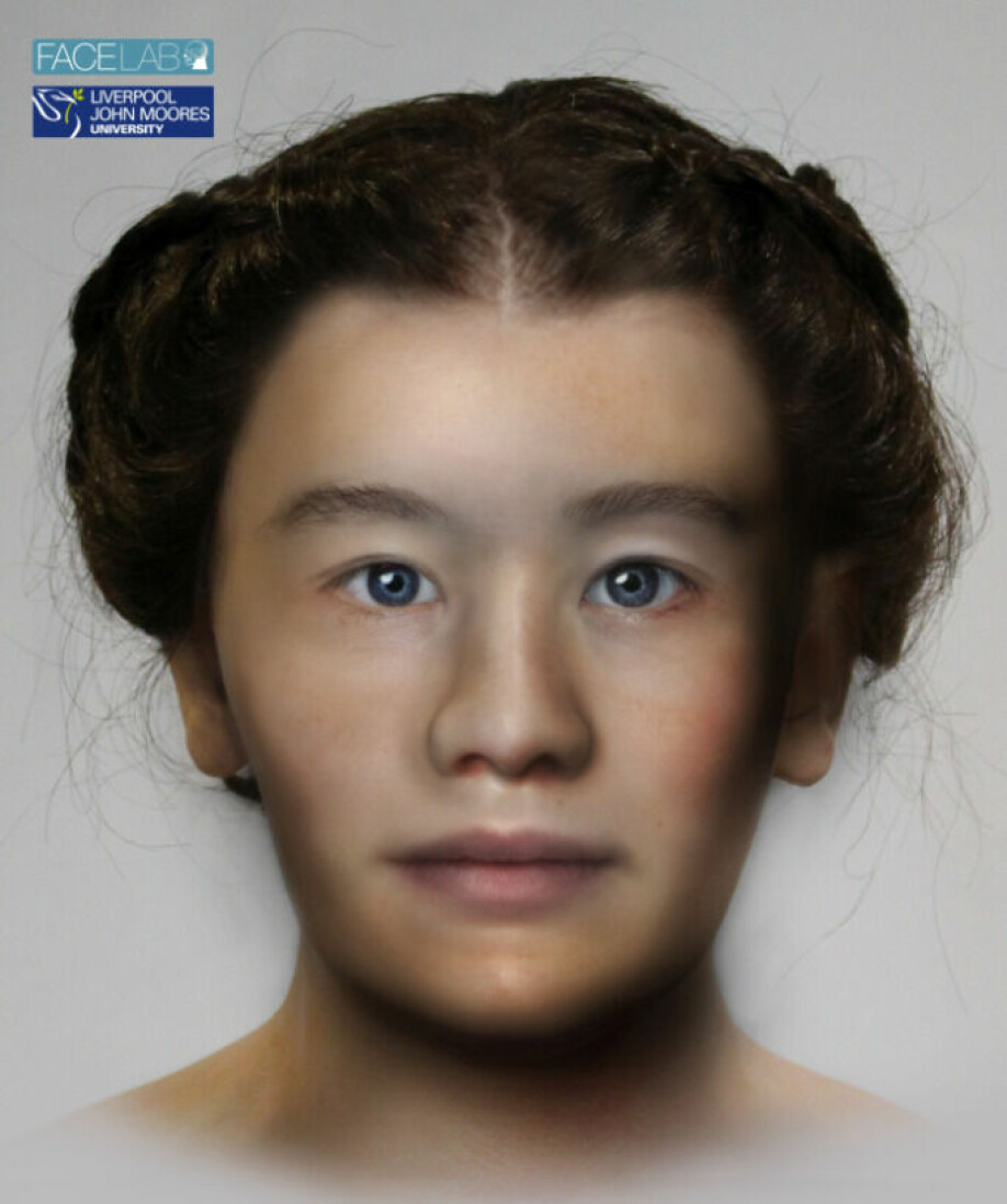 Researchers from Norway, France, Austria and England were able to use information from SK152 to reconstruct what she might have looked like.
