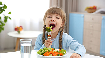 Barn spiser også det de ikke liker så godt, ifølge ny studie