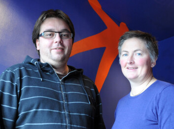 Robert Bye og Margrete Haugum, Trøndelag Forskning og Utvikling. (Foto: Morten Stene) Robert Bye og Margrete Haugum, Trøndelag Forskning og Utvikling. (Foto: Morten Stene)
