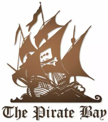 Logoen til The Pirate Bay, en populær svensk torrentside. Den gjør effektiv overføring av store mengder data mulig. (Illustrasjon: Wikimedia Commons, se lisens her)