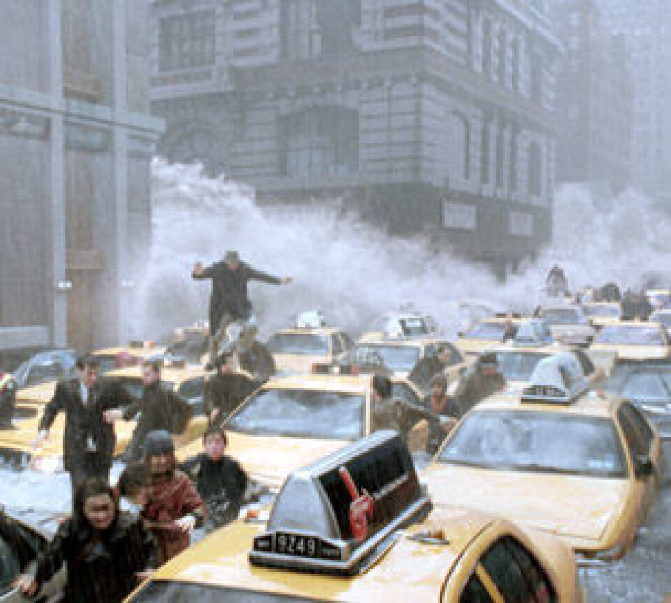 'Los Angeles får juling av en mengde tornadoer i denne filmen. (Foto: Fox Film)'