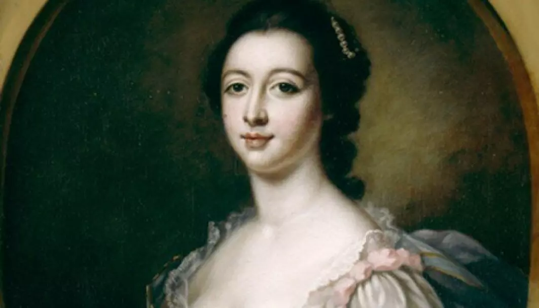 Grevinnen av Coventry var et skjønnhetsideal på 1700-tallet. Men hun led kanskje for skjønnheten.