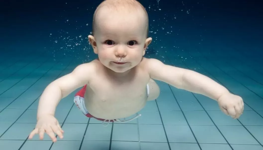 Babysvømmere best på balanse