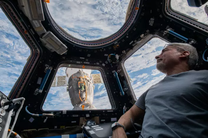 Astronaut Mark Vande Hei er snart ferdig med sitt opphold på romstasjonen.