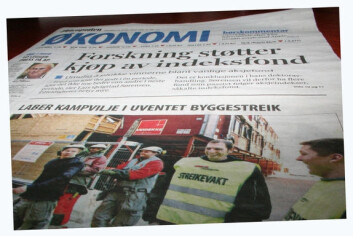 Langvarig kamp eller kortvarig konflikt? Streiken i byggebransjen brøt ut tirsdag 13. april. Noen av streikevaktene uttalte at det håper konflikten snart er over. Her faksimile fra Aftenpostens økonomiseksjon (14. april), med tittelen "Laber kampvilje i uventet byggestreik". (Foto: Andreas R. Graven) Langvarig kamp eller kortvarig konflikt? Streiken i byggebransjen brøt ut tirsdag 13. april. Noen av streikevaktene uttalte at det håper konflikten snart er over. Her faksimile fra Aftenpostens økonomiseksjon (14. april), med tittelen "Laber kampvilje i uventet byggestreik". (Foto: Andreas R. Graven)