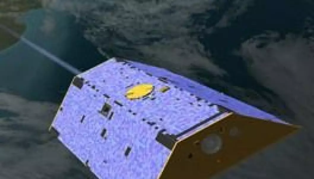 Hva så satellittene i 2008?