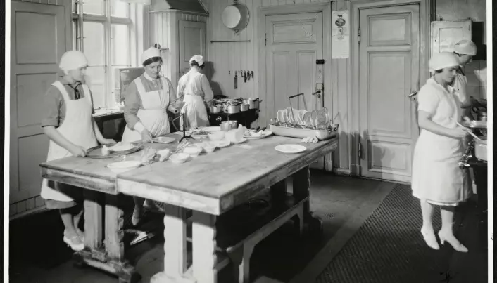 Norske sykepleiere i 1930.