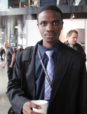 Yemi Sofowote på IPY-konf. (Foto: Marianne Nordahl) Yemi Sofowote på IPY-konf. (Foto: Marianne Nordahl)