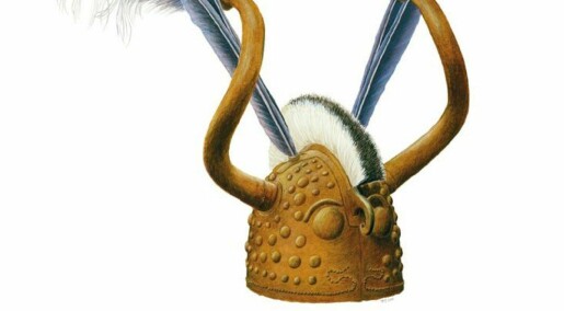 Vikingene hadde ikke hjelmer med horn