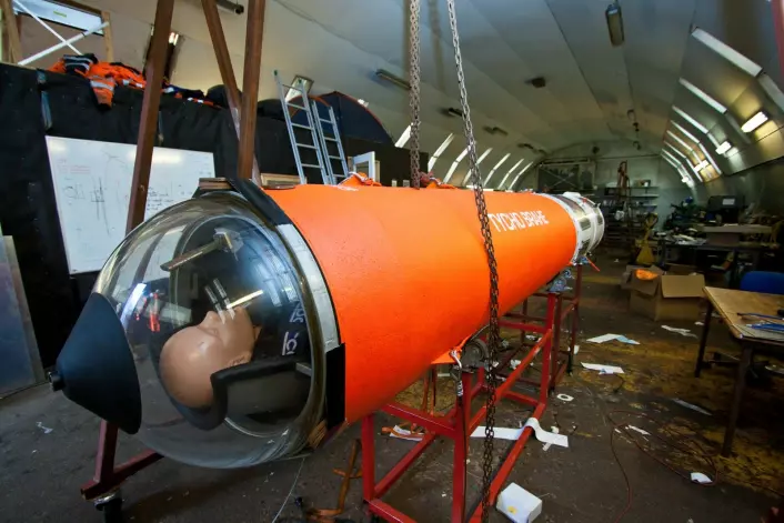 Romraketten bygges av Copenhagen Suborbitals, som i tillegg til Peter Madsen og Kristian von Bengtson, som arbeider med raketten fulltid, utgjøres av 15 frivillige som hjelper på fritiden. (Foto: Copenhagen Suborbitals)