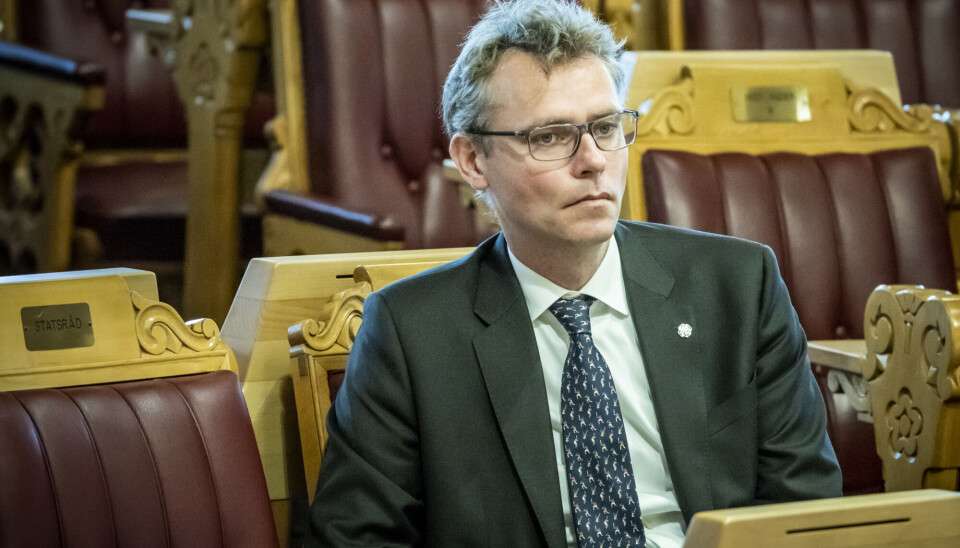Forsknings- og høyere utdanningsminister Ola Borten Moe kaller kunstig intelligens et område med enormt potensial.