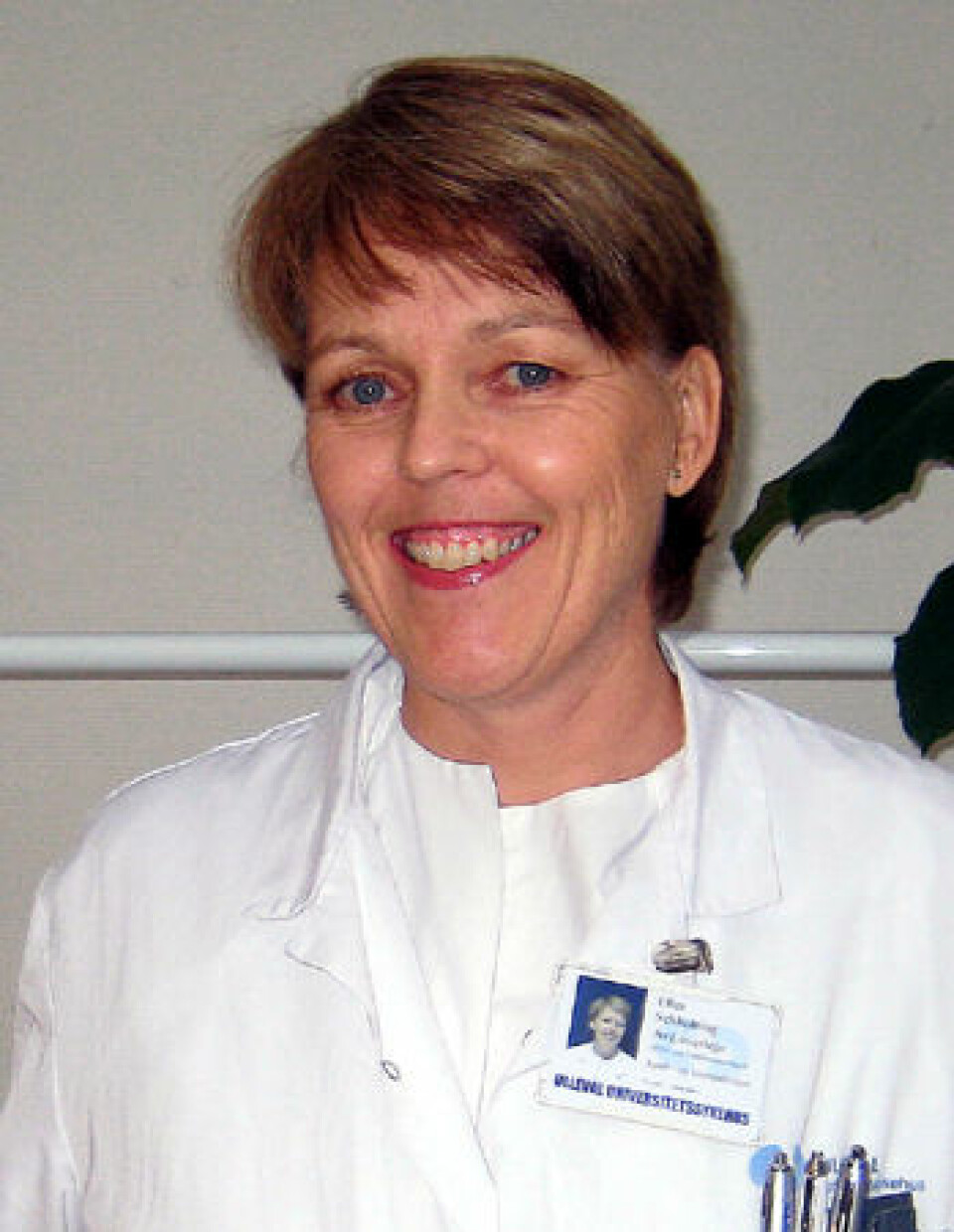 Avdelingsoverlege Ellen Schlichting ved Ullevål universitetssykehus.