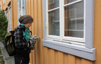 Forskere og studenter har målt blyinnholdet i malingen på 290 bygg i Trondheim sentrum. Forskere og studenter har målt blyinnholdet i malingen på 290 bygg i Trondheim sentrum.