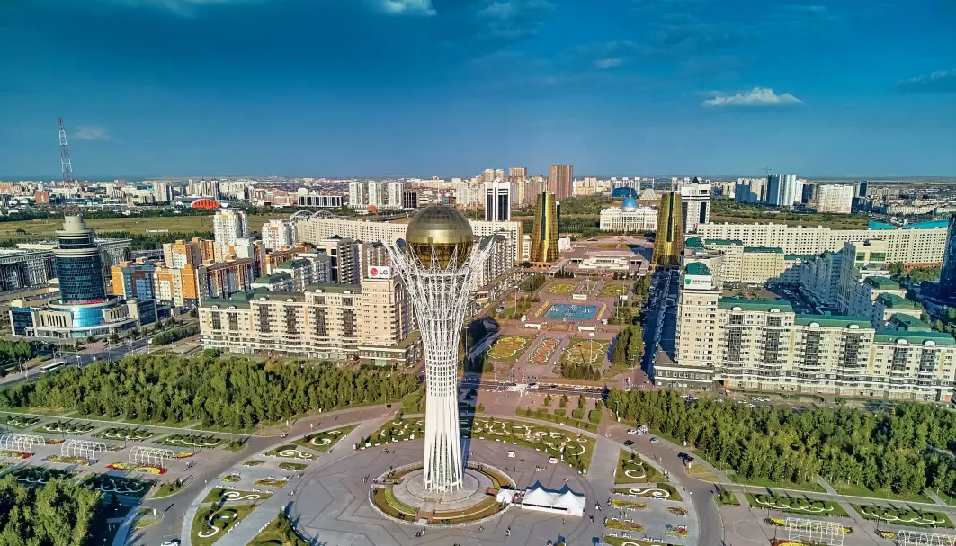 Kazakhstan, here represented by the capital Nur-Sultan, has the largest reserves of chromium in the world. Chromium is used for wind turbines, of which they are the second largest producers worldwide.