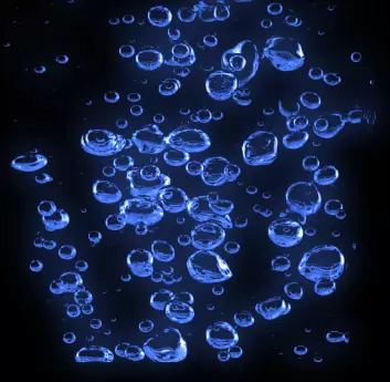 Ifølge teorien om "multiverse" oppstår stadig nye universer med egne naturlover, som bobler. (Illustrasjonsbilde: www.colourbox.no)