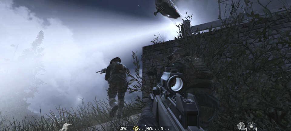 Scene fra actionspillet Call of Duty. (Bilde: Call of Duty/Activision)