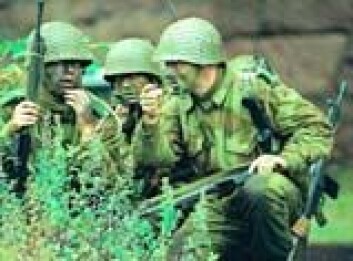 "Forsvaret testar sine offiserkandidatar for å sikre at team vert sett saman av folk som utfyller kvarandre. (Illustrasjonsfoto: FRM-FOTO)" "Forsvaret testar sine offiserkandidatar for å sikre at team vert sett saman av folk som utfyller kvarandre. (Illustrasjonsfoto: FRM-FOTO)"