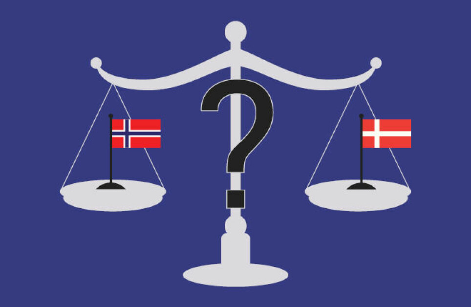 Det er markant forskjell i kjønnsbalansen i norske og danske kommunestyrer.