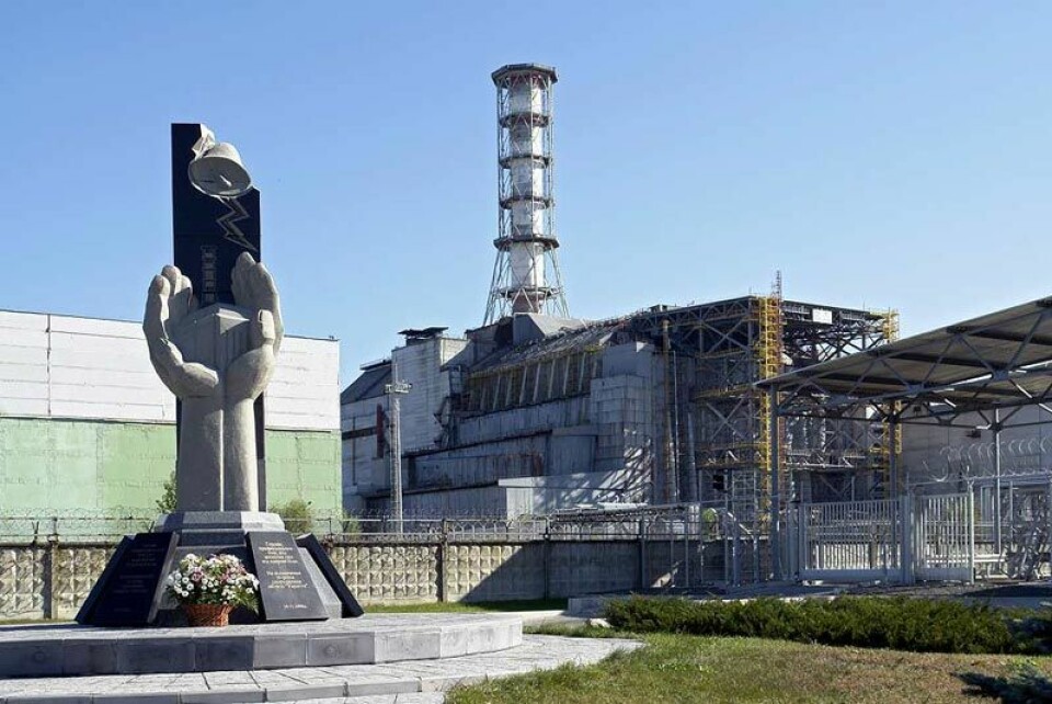 Tsjernobyl-anlegget, fotografert i 2007. (Foto: Mond, Creative Commons, se lisens)