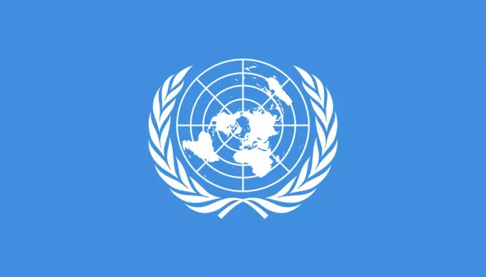 Flagget til Forente Nasjoner (FN).