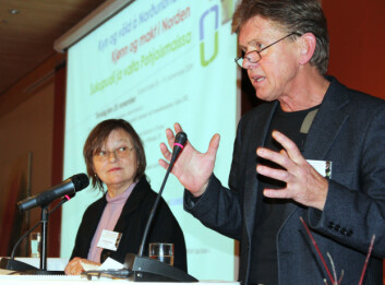 Elisabeth Rogg (til venstre) og Øystein Gullvåg Holter. (Foto: Kristin Engh Førde) Elisabeth Rogg (til venstre) og Øystein Gullvåg Holter. (Foto: Kristin Engh Førde)