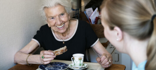 – En av de viktigste oppgavene hjemme­hjelpere utfører, er å ta en kopp kaffe med de eldre