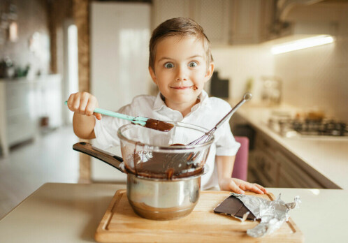Children prefer sweet and fatty foods