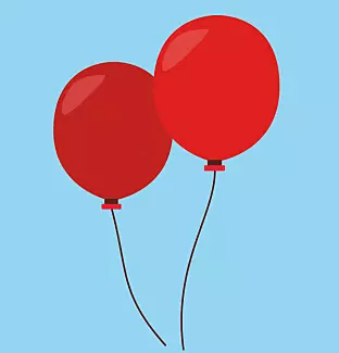 Lungene til en voksen rommer fra 4 til 6 liter luft. Det blir som to ballonger av ganske god størrelse. Fridykkere øver seg på å kunne gjøre de enda større.