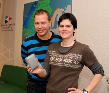 Seniorrådgiver Gunnar Nossum og rådgiver Anne Sigrid Haugset, Trøndelag Forskning og Utvikling. (Foto: Morten Stene) Seniorrådgiver Gunnar Nossum og rådgiver Anne Sigrid Haugset, Trøndelag Forskning og Utvikling. (Foto: Morten Stene)
