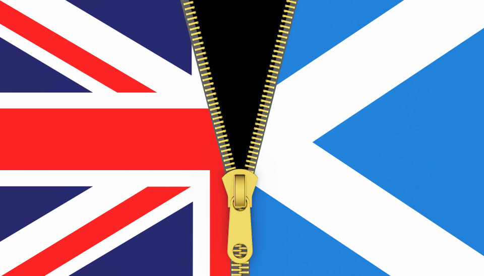 Mange skotter mener at Skottland er mer nordisk enn det er britisk, viser en studie.