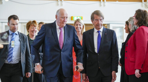 Kongen delte ut forskningspriser Kongen delte ut forskningspriser