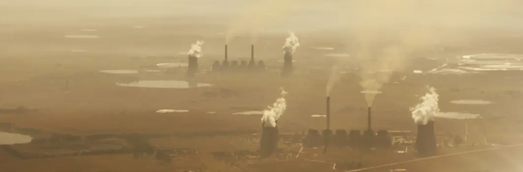 Et av verdens største kullkraftverk – Matla Power Station i Sør-Afrika. Et av verdens største kullkraftverk – Matla Power Station i Sør-Afrika.