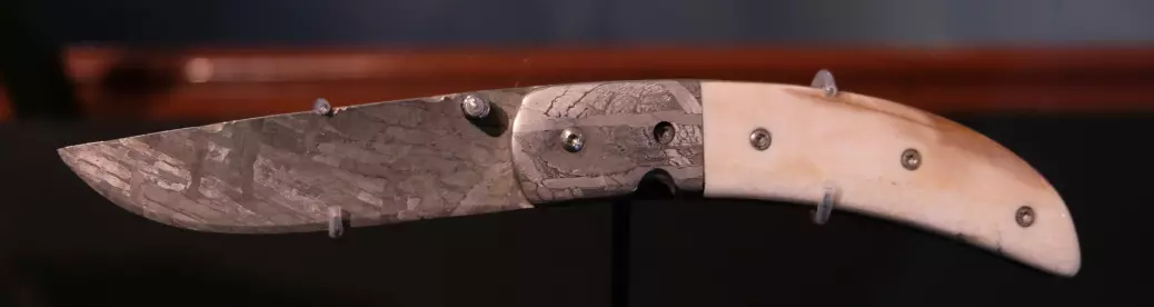 Dette knivbladet kommer fra verdensrommet